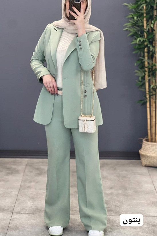 سفارش اینترنتی و آنلاین کت و شلوار رز کد 86723