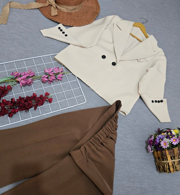 مشاهده قیمت کت و شلوار زینت کد 86228