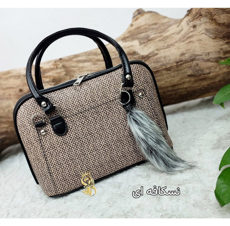 خرید و مشاهده قیمت کیف دستی و دوشی مدل شبنم کنفی کد 100166