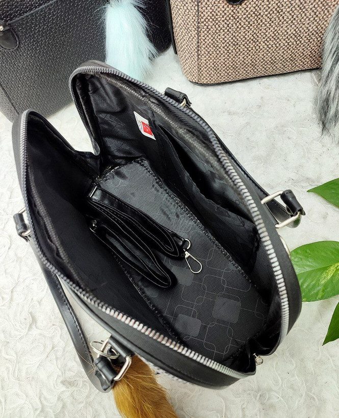 مشاهده قیمت و سفارش کیف دستی و دوشی مدل شبنم کنفی کد 100166