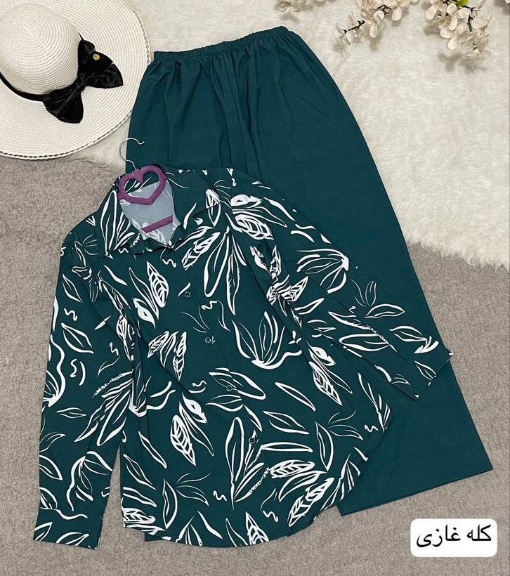 خرید اینترنتی ست شومیز شلوار ترانه کد 74193