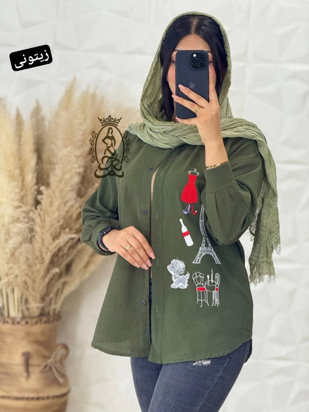 مشاهده قیمت مانتو شومیزی پاریس کد 86779