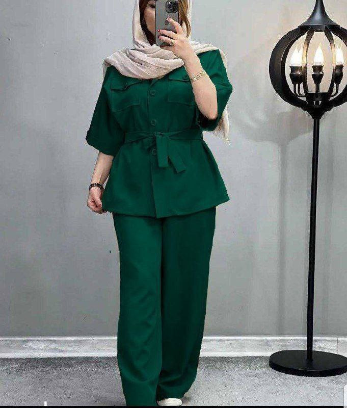 مشاهده قیمت ست شومیز شلوار سلین کد 42581