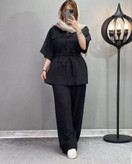 سفارش ست شومیز شلوار سلین کد 42581