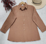 خرید آنلاین شومیز مانتویی تابستانه میلا کد 86807