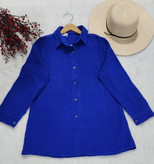 خرید اینترنتی شومیز مانتویی تابستانه میلا کد 86807