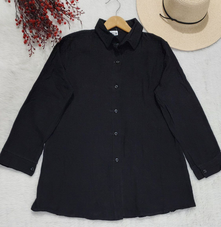 سفارش آنلاین شومیز مانتویی تابستانه میلا کد 86807