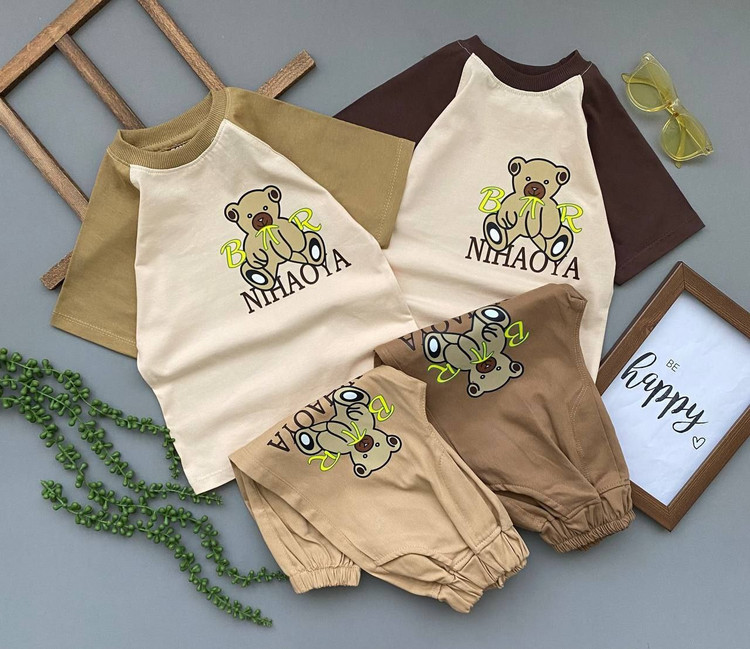 خرید آنلاین ست بلوز شلوار بچگانه کد 76072