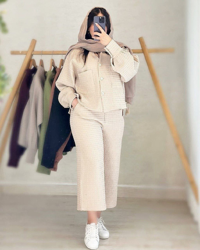 خرید ست شومیز شلوار کنفی بهاره کد 86934