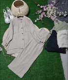 سفارش اینترنتی و آنلاین ست شومیز شلوار کنفی بهاره کد 86934