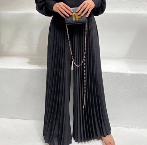 سفارش دامن شلواری پلیسه کد 85537