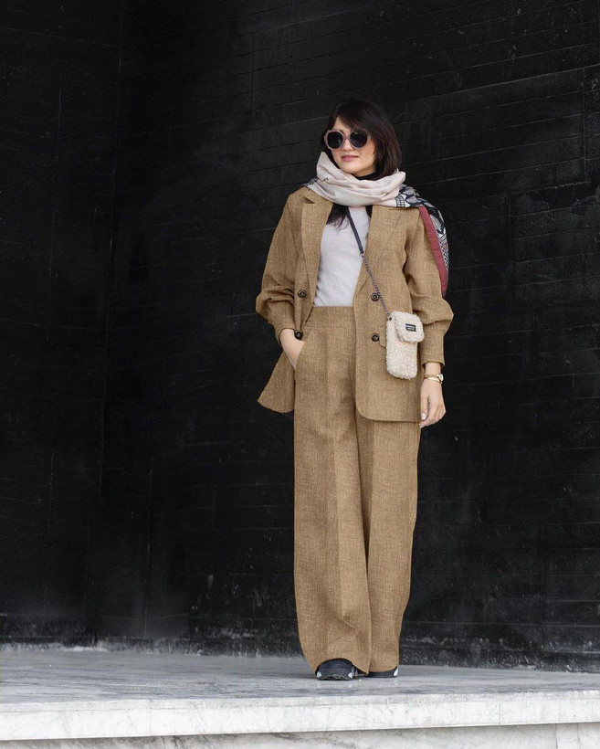 مشاهده قیمت ست کت و شلوار نورا کد 52643