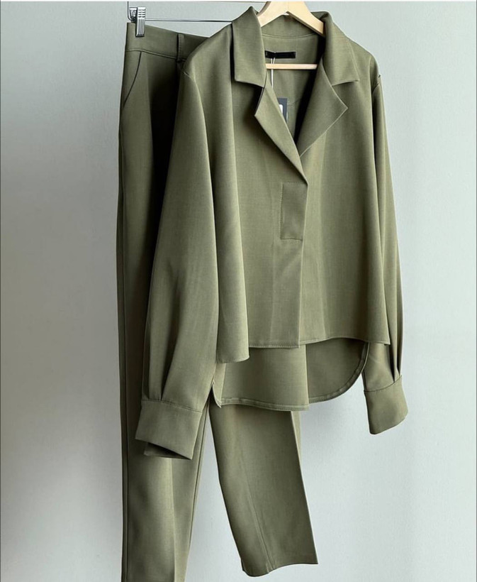 خرید اینترنتی و آنلاین بلیز شلوار مزونی کد 3415