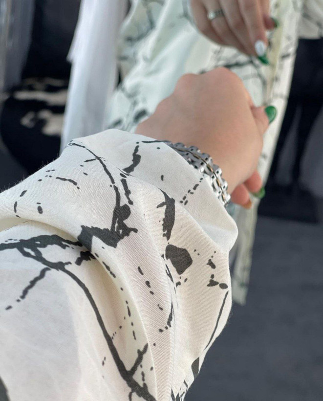 سفارش اینترنتی شومیز مانتویی مرمر کد 71514