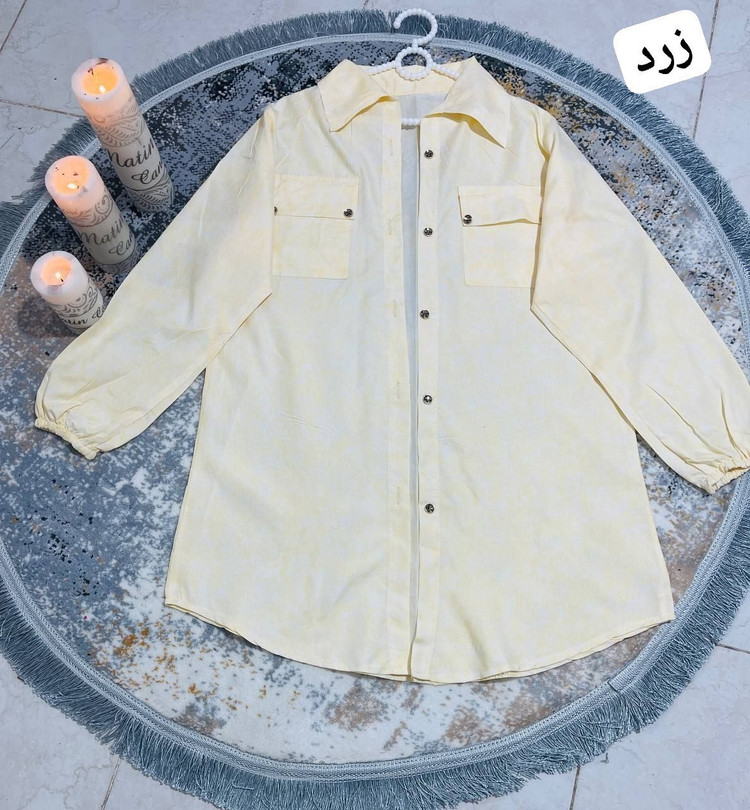 سفارش اینترنتی و خرید آنلاین شومیز مانتویی مرمر کد 71514