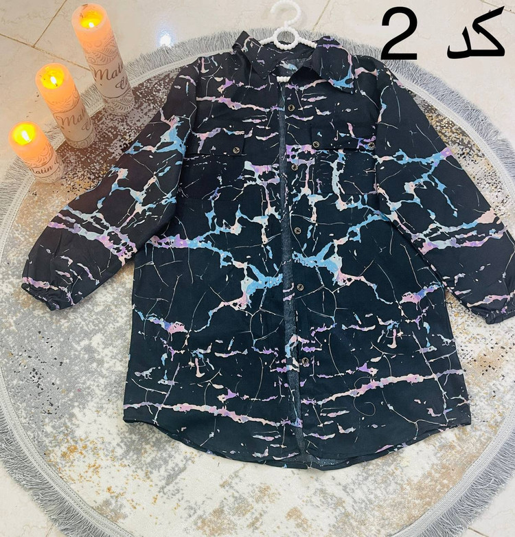 سفارش آنلاین شومیز مانتویی مرمر کد 71514