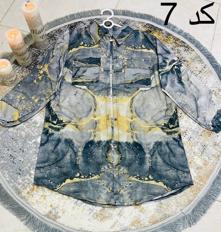 سفارش و مشاهده قیمت شومیز مانتویی مرمر کد 71514