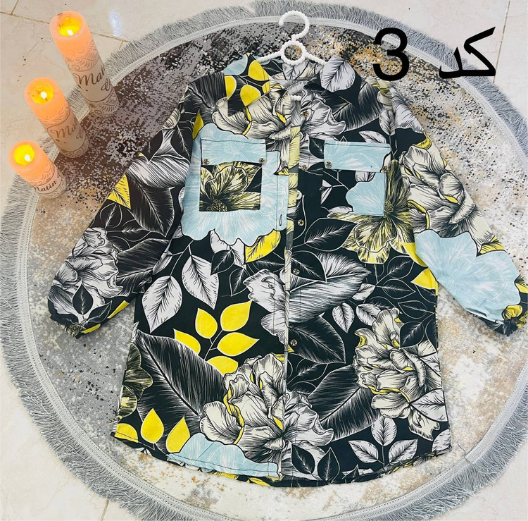 خرید آنلاین شومیز مانتویی مرمر کد 71514