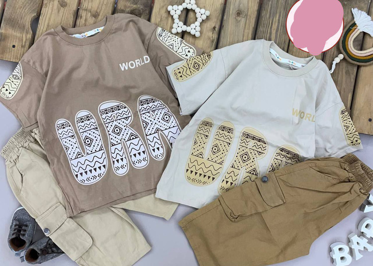 خرید اینترنتی تیشرت شلوارک URA کد 87278