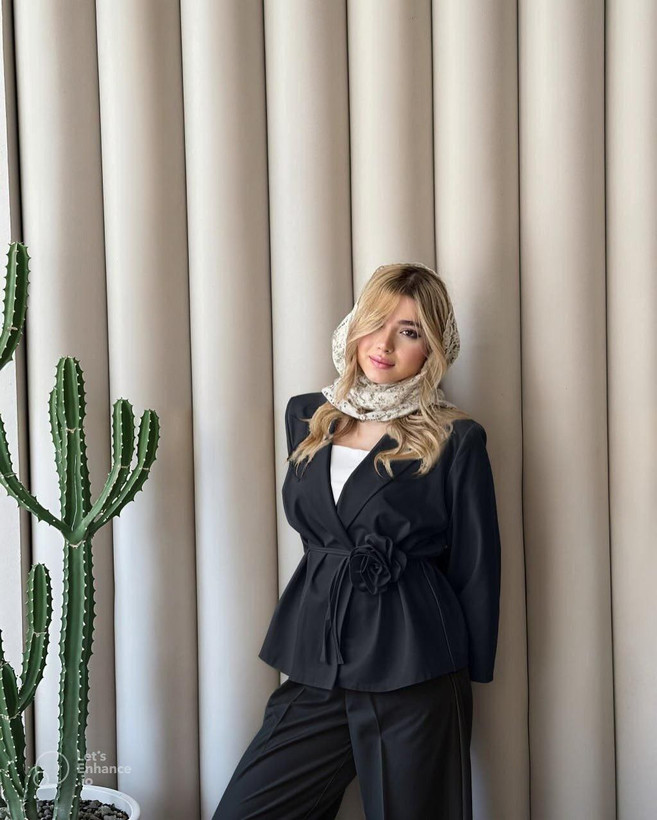 خرید ست کت شلوار شهریور کد 3180