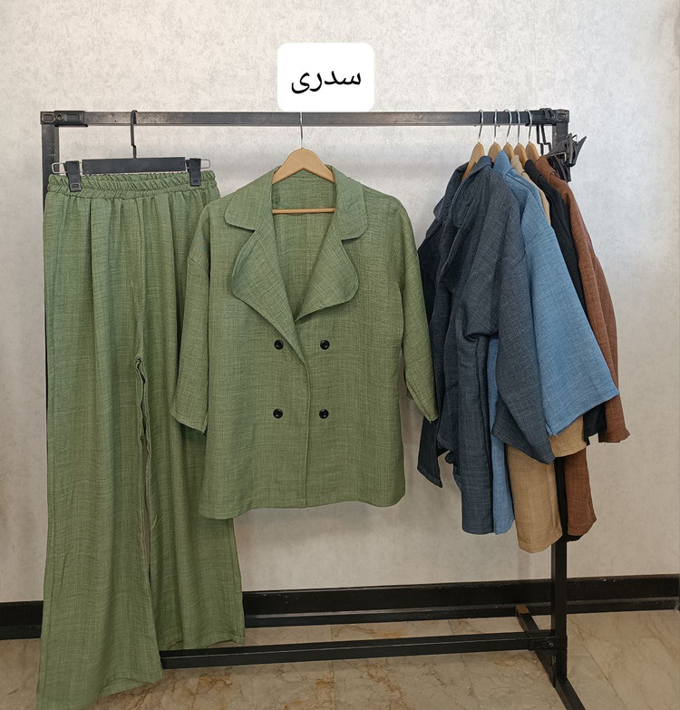 خرید اینترنتی کت و شلوار چهار دکمه کد 87054
