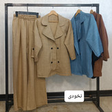 خرید کت و شلوار چهار دکمه کد 87054