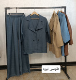 مشاهده قیمت و سفارش کت و شلوار چهار دکمه کد 87054