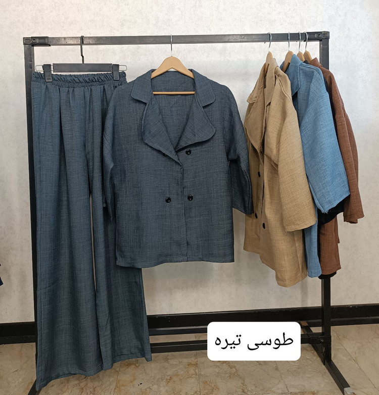 مشاهده قیمت و سفارش کت و شلوار چهار دکمه کد 87054