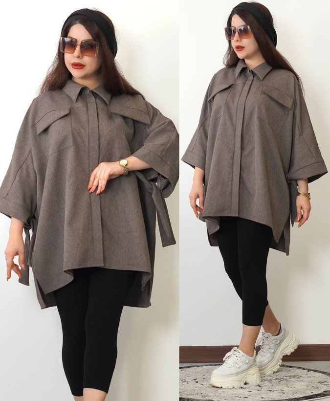 سفارش اینترنتی مانتو مدل مژده کد ۳۴۶۹