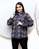 سفارش شومیز چهارخونه ریما کد 6231