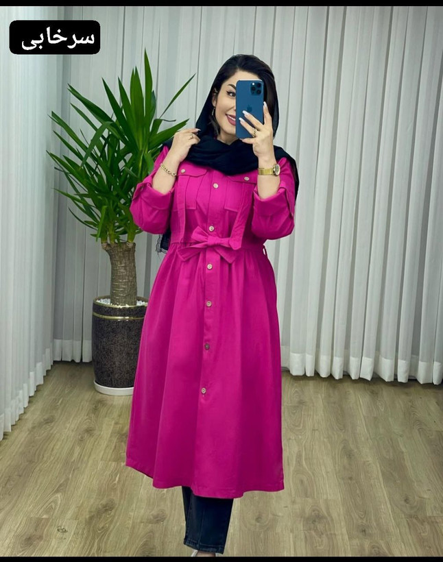 سفارش آنلاین مانتو بلند ژیوا کد 87338