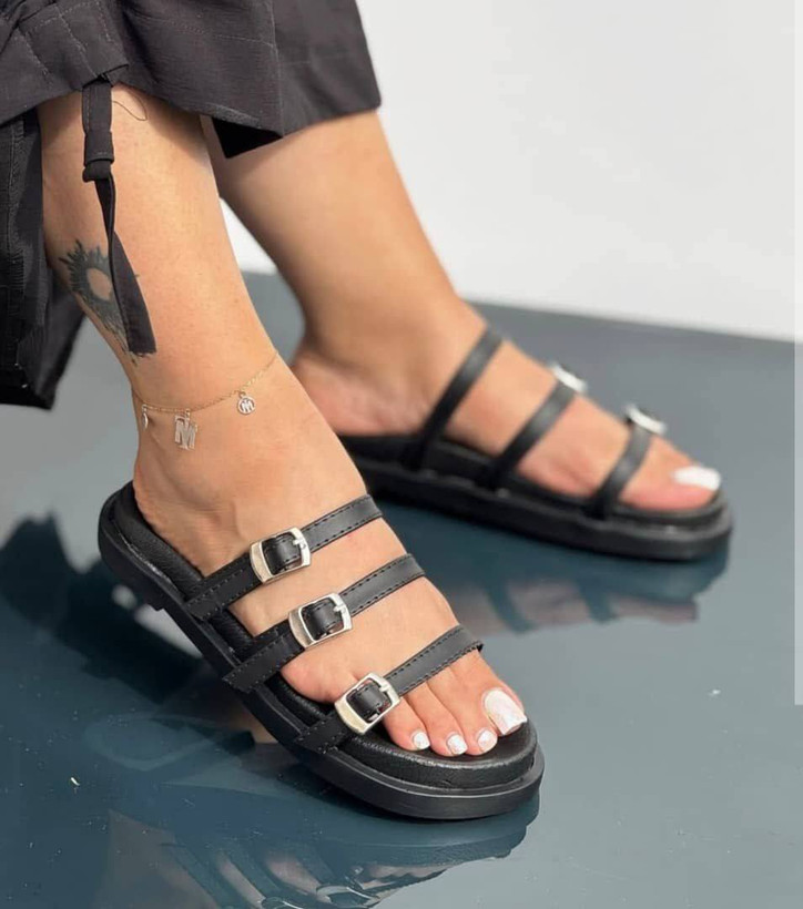 سفارش اینترنتی صندل تسمه زنانه کد 3487