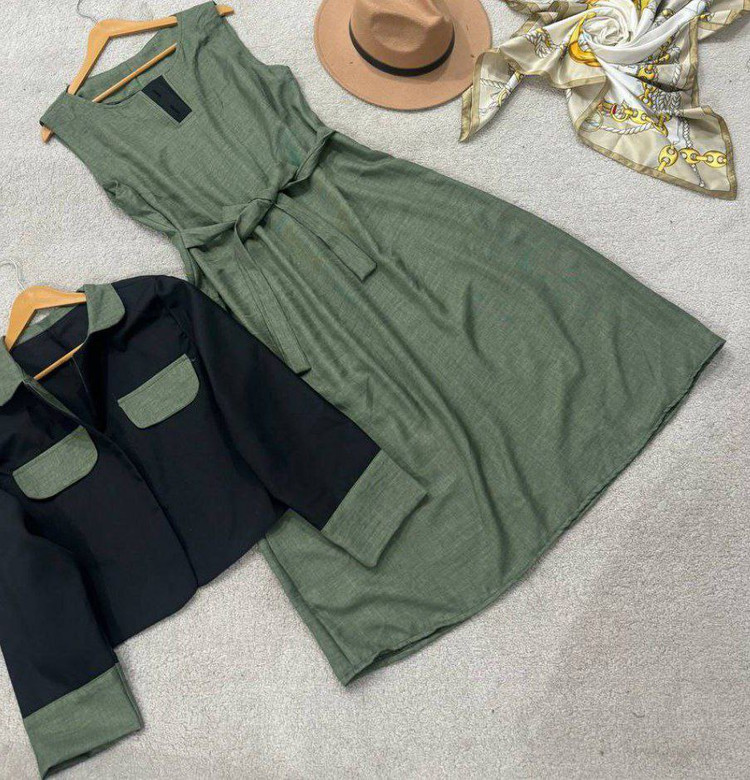 خرید آنلاین ست کت سارافون مروارید کد 87475