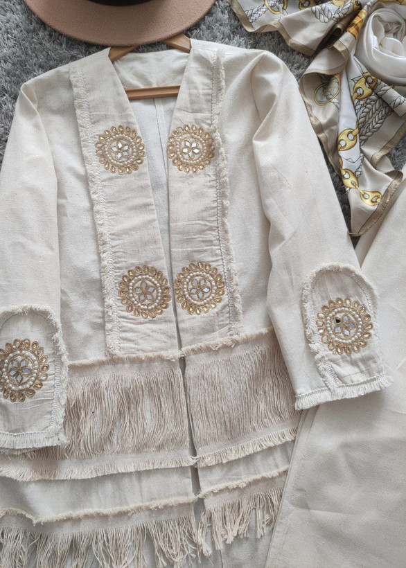 سفارش اینترنتی مانتو شلوار لنین کد 87473