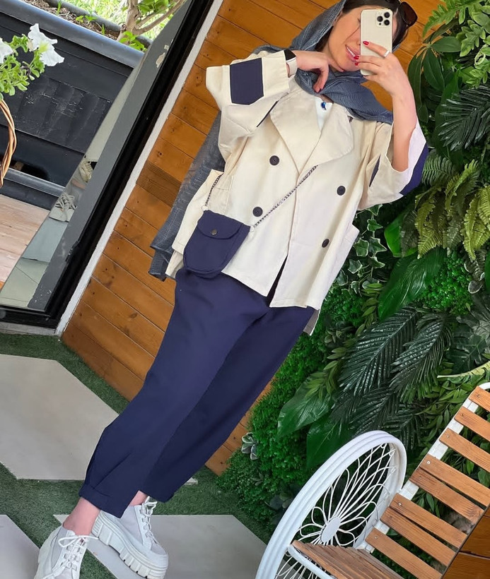 خرید ست کت شلوار روناک کد ۳۵۱۳