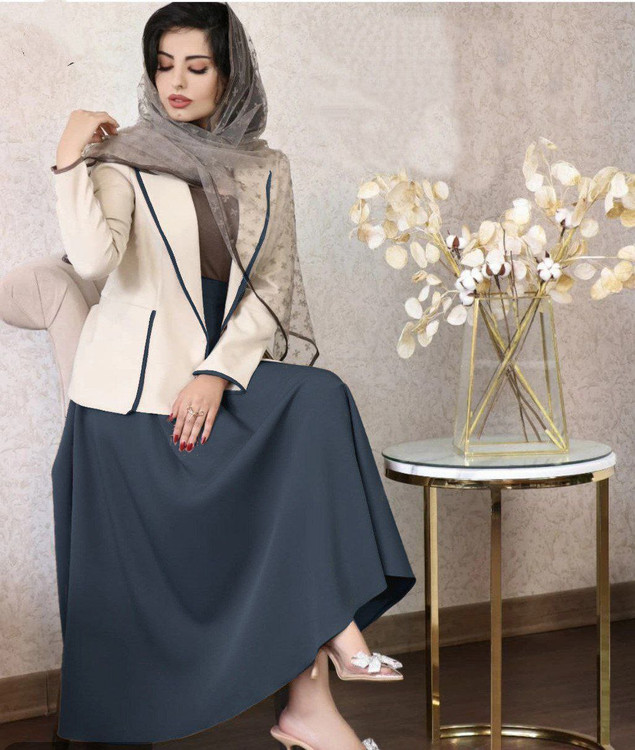 سفارش کت دامن اسرا کد ۳۵۲۵