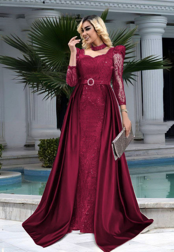 خرید اینترنتی ماکسی مجلسی تیفانی کد 136