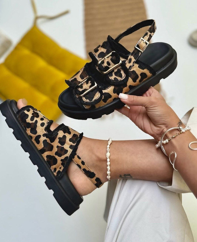 سفارش صندل طبی پلنگی ZARA کد ۳۵۵۳