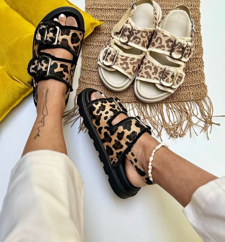 سفارش صندل طبی پلنگی ZARA کد ۳۵۵۳