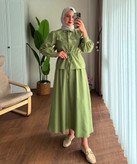 مشاهده قیمت شومیز دامن مدل دلوین کد ۳۵۶۴