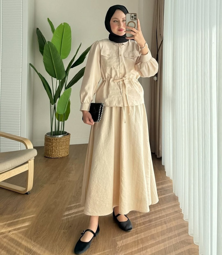 خرید شومیز دامن مدل دلوین کد ۳۵۶۴