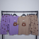 خرید آنلاین ست تیشرت شلوارک تدی کد 143