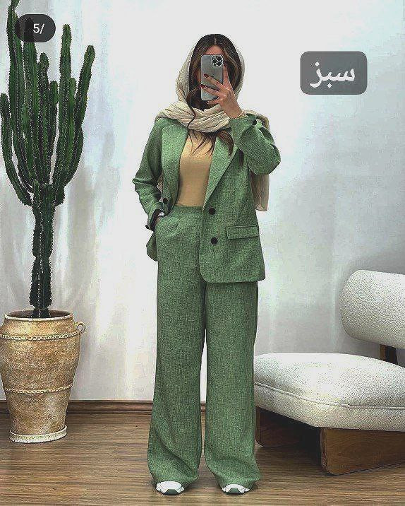 خرید آنلاین ست کت شلوار آتوسا کد 5918