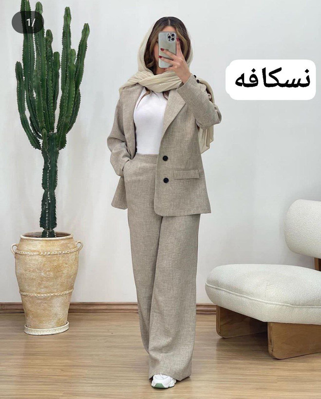 سفارش آنلاین ست کت شلوار آتوسا کد 5918