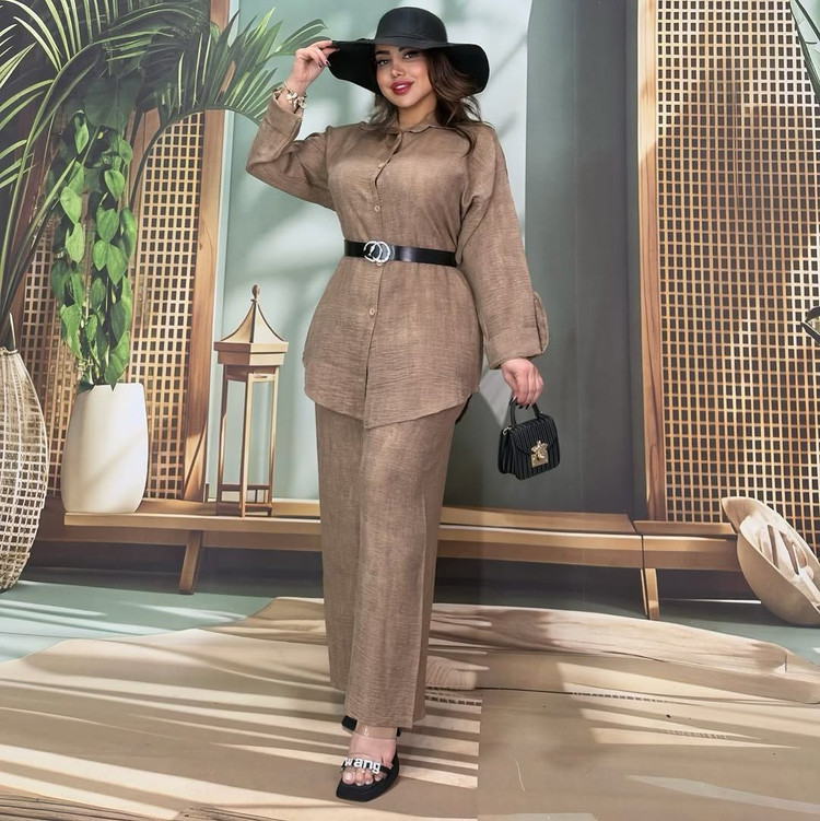 خرید مانتو شلوار ثمین کد 99462