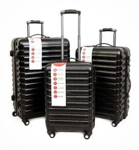 سفارش چمدان فایبرگلاس مدل سامیت کد 100100