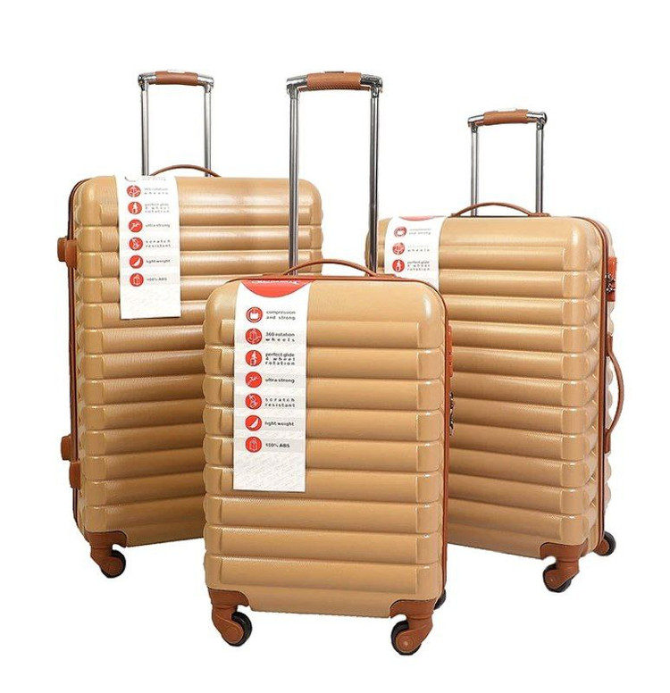 خرید اینترنتی چمدان فایبرگلاس مدل سامیت کد 100100