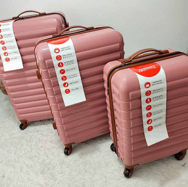 خرید آنلاین چمدان فایبرگلاس مدل سامیت کد 100100