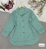 سفارش آنلاین مانتو شانتون جلو دکمه کد 74987