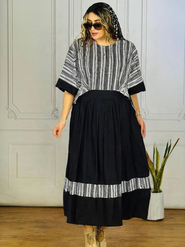 خرید اینترنتی کراپ و سارافون لیلا 3739